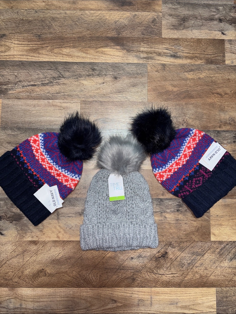 3x Bundle Deal! Old Navy/Time&True Beanies Bundle Deal